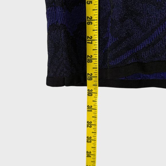 Chico's Floral Button-Front V-Neck Cardigan Metallic Purple Women's Size 0 - Picture 11 of 11